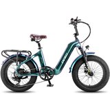 Fafrees Mestno električno kolo F20 Master, karbonska vlakna, 48V 22,5Ah baterija, Aurora zelena, (5000038933) | Shoptok.si