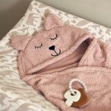 Jollein dekica za novorođenče bear boucle wild rose | shoptok.hr