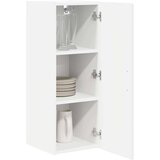 vidaXL Stenska kuhinjska omarica s polico 2 pcs Bela 30 x 31 x 80 cm | Shoptok.si