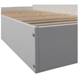 WOOOD Bela postelja iz masivnega bora brez letvenega dna 90x200 cm Carter – | Shoptok.si