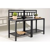 Venture Home modul vanjske kuhinje Alicante (art. 3011002) 128 × 90 × 60 cm, crna i siva | shoptok.hr
