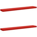  Jastučići za klupe - 2 dijela VUGHT 2 pcs 100% poliester Crvena Slike