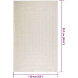  Tepih ZIZUR 160 x 230 cm s izgledom jute unutarnji i vanjski | shoptok.hr