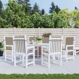  Jastuci za vrtne stolice 6 kom smeđesivi 100x50x3 cm od tkanine | shoptok.hr