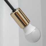  Zidna lampa OXFORD 1xE27/15W/230V zlatna/crna | Eponuda.com