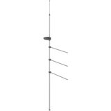  Držač za ručnike 47 x 280 cm aluminijski | shoptok.hr