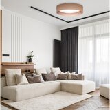  Duolla - LED plafonsko svetlo ROLLER LED/24W/230V, prečnik 45 cm, svetlo braon | Eponuda.com