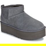 Ugg Polškornji CLASSIC ULTRA MINI PLATFORM Siva Cene