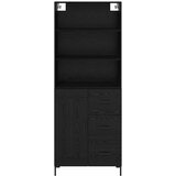  Highboard Crni hrast 69,5 x 34 x 180 cm Konstruirano drvo | shoptok.hr