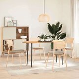 vidaXL Mizna plošča 140x60x2 cm trdna hrastovina ovalna | Shoptok.si