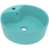 Maison Chic Razkošen Umivalnik - Kopalna umivalnik - Lavabo mat svetlo zelen 36x13 cm keramičen, (21684700) Cene