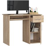 AKORD Pin Računalniška Miza, Hrast Sonoma, (5000333048) | Shoptok.si