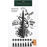  SET PITT ARTIST PEN PLUS SKETCHBOOK PK9 FABER CASTELL 267102 | Shoptok.si