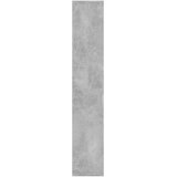 vidaXL Zidna polica siva boja betona 36 x 16 x 90 cm od iverice | shoptok.hr