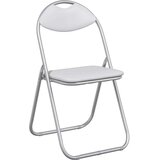 Sklopiva stolica 8 pcs Bijela i siva 48 x 43 5 x 81 cm - Bijela i siva 8 | shoptok.hr