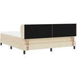 Box spring krevet s madracem Krema 180 x 200 cm tkanina | shoptok.hr