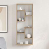 vidaXL Stenska polica Artisan hrast 36x16x90 cm inženirski les | Shoptok.si