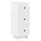  Ormar s ladicama Bijela visokog sjaja 33 x 34 5 x 90 cm - Bijela visokog sjaja | shoptok.hr