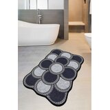 Lessentiel Maison Ciorcail tepih za kupatilo, 70x120cm, crno-siva | Eponuda.ba