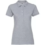 RUSSELL Blue Women's Stretch Polo