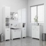 Komplet kopalniškega pohištva 4-delni bele barve