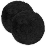  Presvlaka za jastuk 2 pcs HEERLEN Crna Ø 60 cm PV flis | shoptok.hr