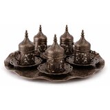  Set 6/1 bakar soljica/fildzana boja bakar 380 Cene
