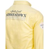 DStreet Men's yellow shirt DX2246 | Shoptok.si