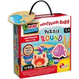 Lisciani Montessori Wood baby puzzle morski svijet