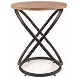  Stolić EOS E - MDF + prirodni furnir - orah/crni | shoptok.hr