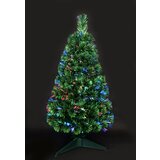Unicom led dekoracija - smreka, 90cm, zelena/modra/rdeča barva, notranja | Shoptok.si