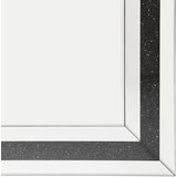 XORA STENSKO OGLEDALO, 160/60/2,3 cm steklo, leseni material | Shoptok.si