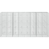  Gabion s žicom debljine 3,5 mm i mrežom 5x10 cm 400x20x200 cm Slike