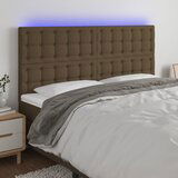  the living store led posteljno vzglavje temno zeleno 160x5x118/128 cm blago - led vzglavje, (21453859) Cene