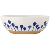 Bloomingville Bijela/plava keramička zdjela ø 28 cm Linora – Cijene