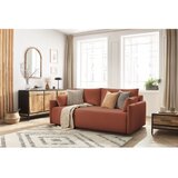Bobochic Paris Narančasta sklopiva sofa 211 cm Marcel – | shoptok.hr