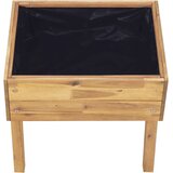  Povišena vrtna sadilica 50x40x45 cm od masivnog bagremovog drva | Eponuda.ba