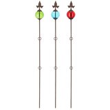 Esschert Design Kovinski vrtni količki v kompletu 3 ks Fleur De Lys – | Shoptok.si