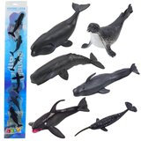Mini Figurine Set Marine Animals Mammals Killer Whale Photo Dolphin 6-8cm 6pcs | shoptok.hr