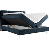 Esposa POSTELJA Z VZMETNICO 140 cm x 200 cm , tekstil temno modra | Shoptok.si