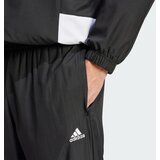 Adidas Športna trenirka črna / off-bela | Shoptok.si