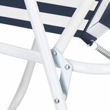  Vrtna stolica bijelo-plava Gc0050 | shoptok.hr