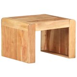  Bočni stolić 43 x 40 x 30 cm od masivnog bagremovog drva | shoptok.hr