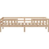vidaXL Posteljni okvir 75x190 cm trdna borovina | Shoptok.si