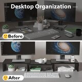 BONTEC lesen nastavek za 2 monitorja z držalom za telefon | Shoptok.si