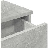 vidaXL Zidna polica s ladicama beton siva 80x34x17cm konstruirano drvo | shoptok.hr