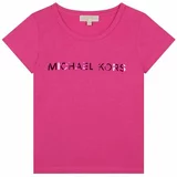 Michael Kors Otroška kratka majica vijolična barva