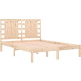  Posteljni okvir iz trdne borovine 200x200 cm, (20684812) | Shoptok.si