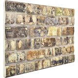  3D stenski paneli večbarvne opeke 10 kosov EPS, (20767806) | Shoptok.si