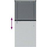  Zavjesa za prozor sa zavjesama Ostalo Tamnosiva 60 x 130 cm Aluminij | shoptok.hr